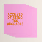Sassy Cute Adorable Confidence Quote Wrapping Paper Gallery Image 3
