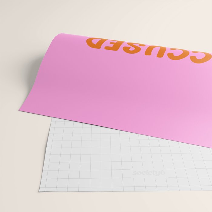 Sassy Cute Adorable Confidence Quote Wrapping Paper Gallery Image 2