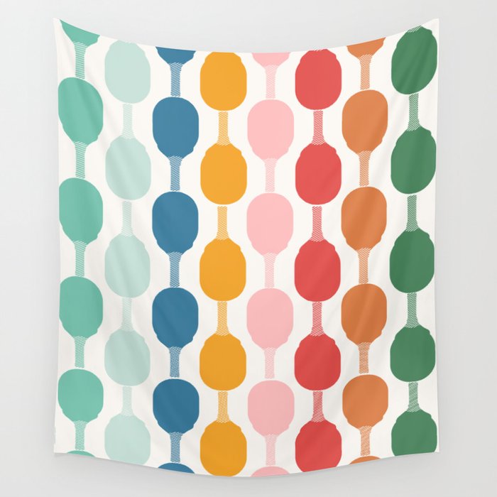 Pickleball rally Wall Tapestry Gallery Image 4