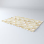 Art Deco Gatsby Golden Fan Pattern Rug Gallery Image 3