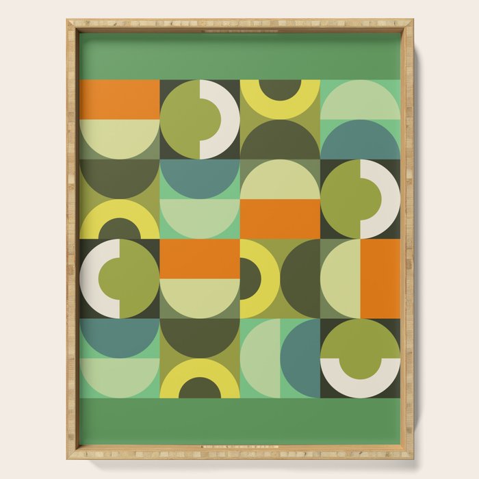 Modern Geometric 90B Serving Tray Gallery Image 1