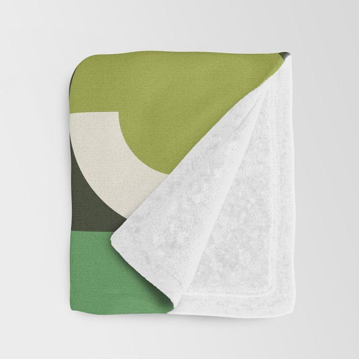 Modern Geometric 90B Throw Blanket Gallery Image 3