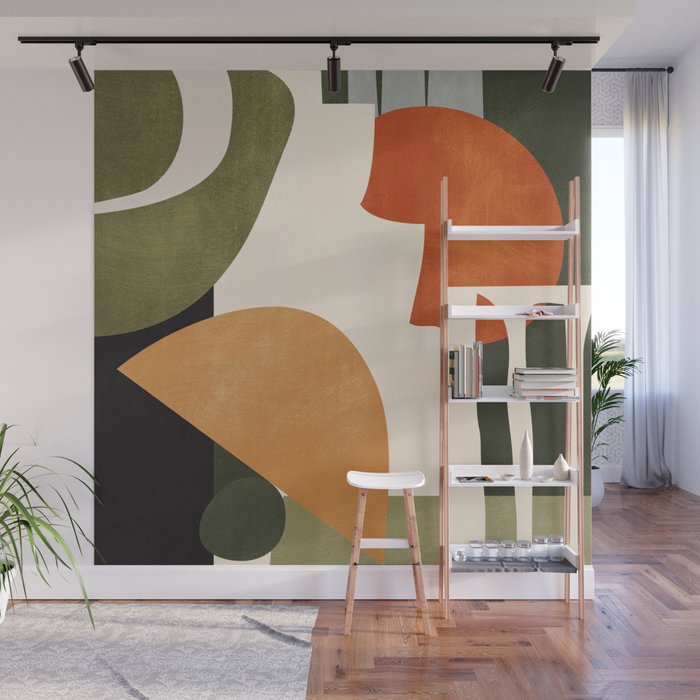 Abstract Art 42 Wall Mural Gallery Image 1