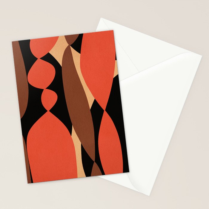 Modern shapes composition N03 Stationery Card Gallery Image 2