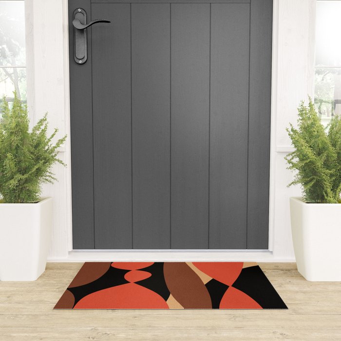 Modern shapes composition N03 Welcome Mat Gallery Image 3