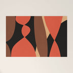 Modern shapes composition N03 Welcome Mat Gallery Image 1