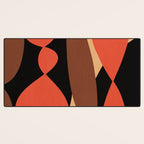 Modern shapes composition N03 Desk Mat Gallery Image 3