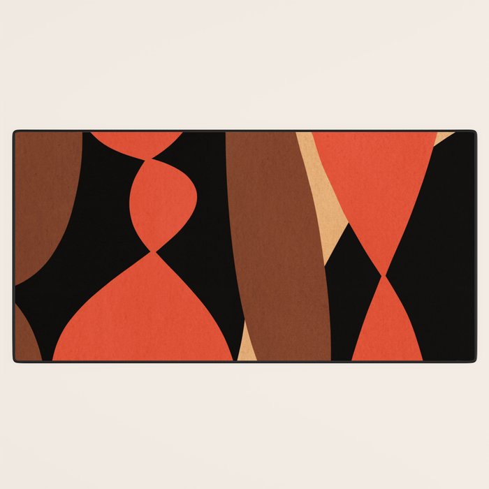 Modern shapes composition N03 Desk Mat Gallery Image 3