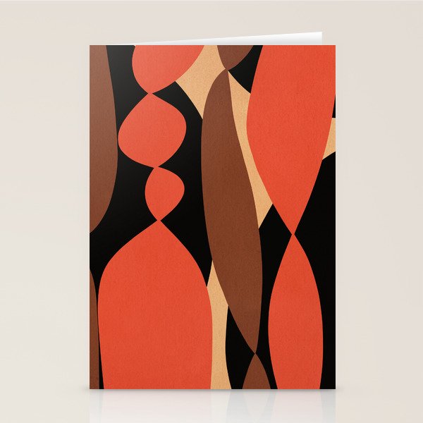 Modern shapes composition N03 Stationery Card Gallery Image 1