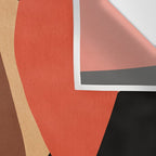 Modern shapes composition N03 Wall Tapestry Gallery Image 3