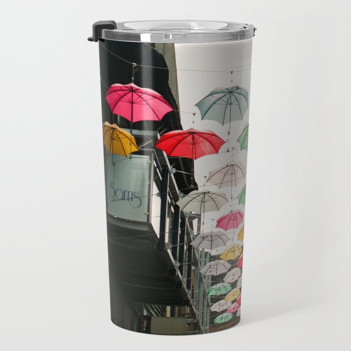 Ireland Dublin | Colorful street photography | Umbrella's Travel Mug Gallery Image 3
