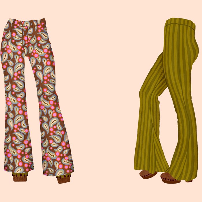 1970s Bellbottom Bliss Retro Fashion Coffee Mug Gallery Image 2
