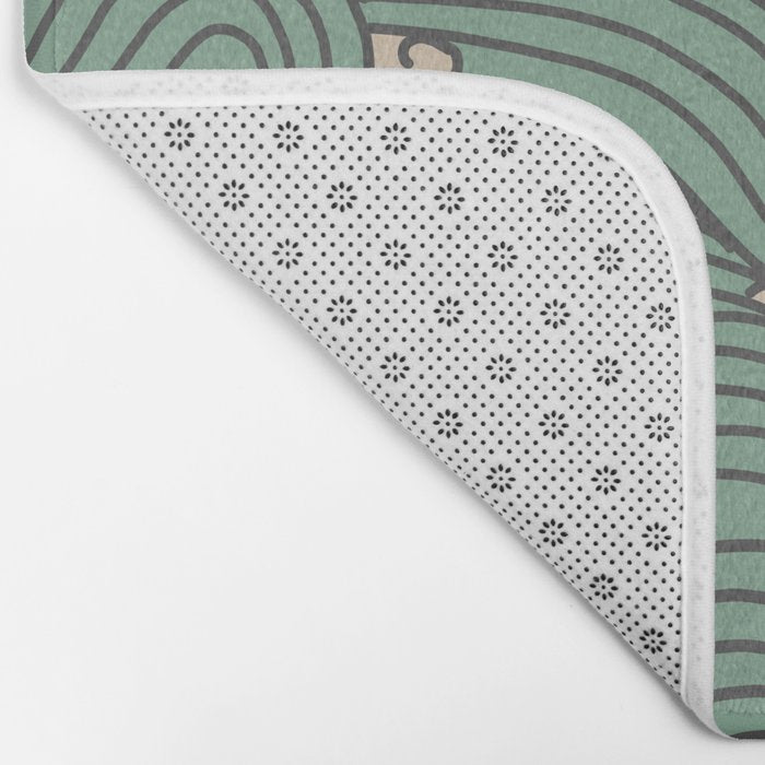 BENGAL KUMA WAVE Bath Mat Gallery Image 2