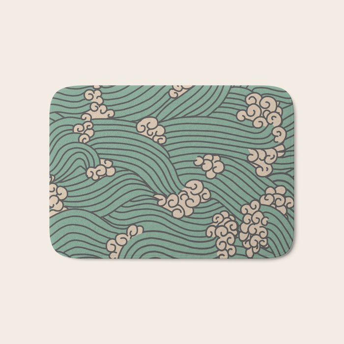 BENGAL KUMA WAVE Bath Mat Gallery Image 1