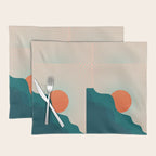 Abstraction_NEW_SUNLIGHT_MOUNTAINS_SHINE_POP_ART_M1209A Placemat Gallery Image 1