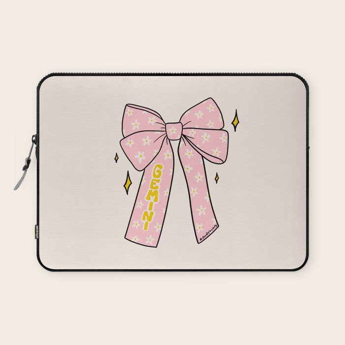 Gemini Bow Laptop Sleeve Gallery Image 1