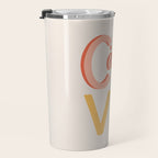 Retro C'est La Vie Travel Mug Gallery Image 3
