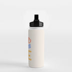 Retro C'est La Vie Water Bottle Gallery Image 2