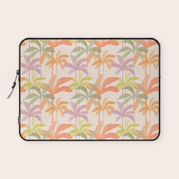Palm Grove Repeat Pattern Laptop Sleeve Gallery Image 1