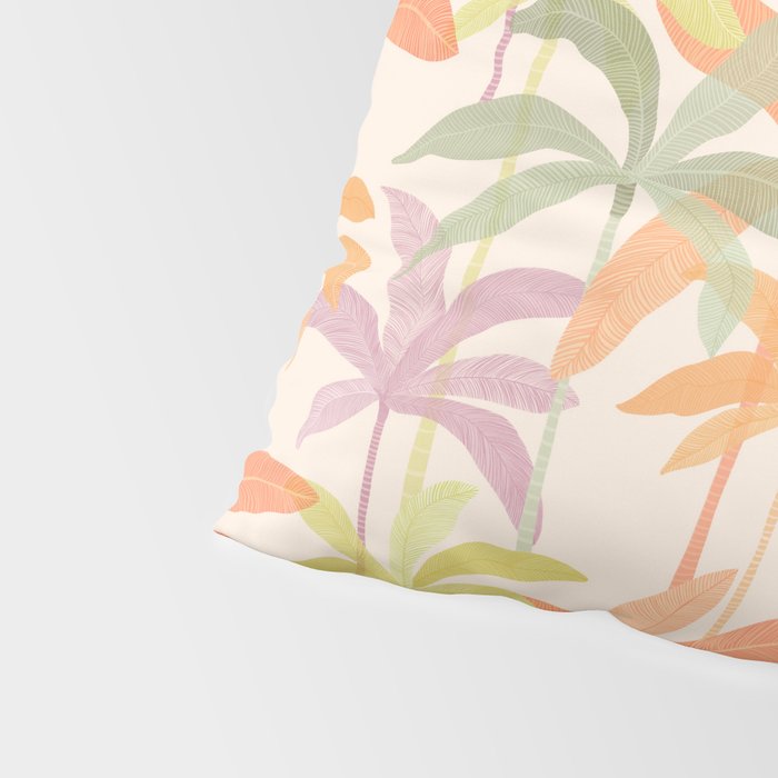 Palm Grove Repeat Pattern Pillow Sham Gallery Image 4