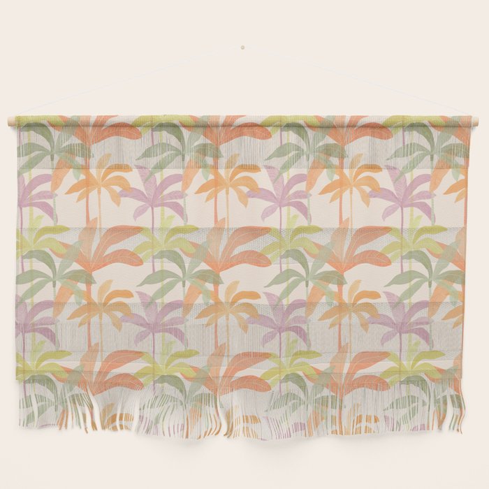 Palm Grove Repeat Pattern Wall Hanging Gallery Image 1