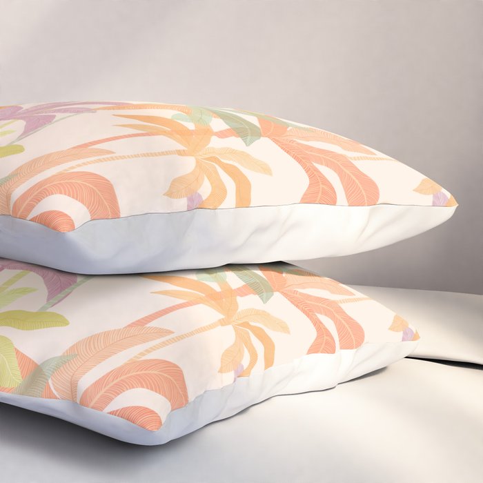 Palm Grove Repeat Pattern Pillow Sham Gallery Image 3