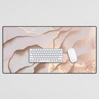 Rose Gold Sands Desk Mat Gallery Image 1