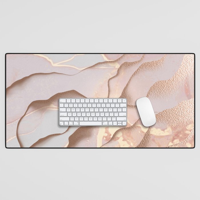 Rose Gold Sands Desk Mat Gallery Image 1