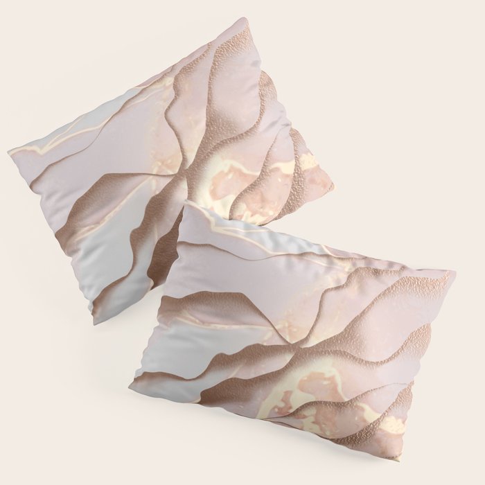 Rose Gold Sands Pillow Sham Gallery Image 3