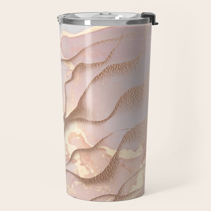 Rose Gold Sands Travel Mug Gallery Image 2