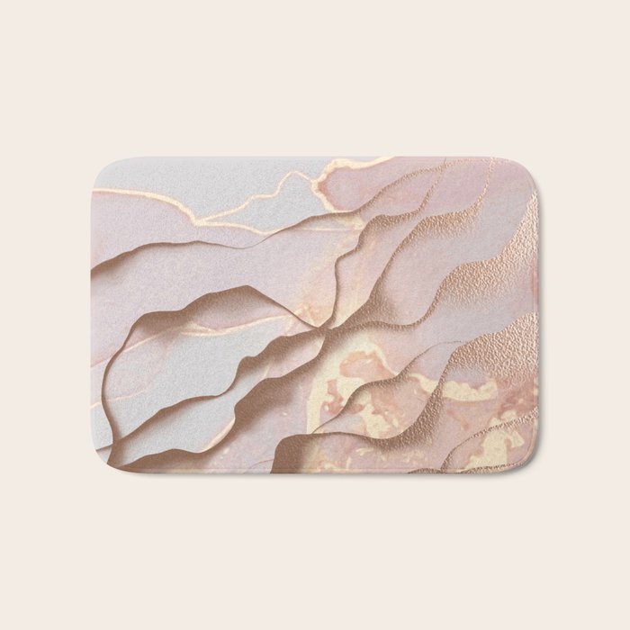 Rose Gold Sands Bath Mat Gallery Image 1
