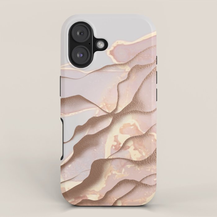Rose Gold Sands iPhone Case Gallery Image 1