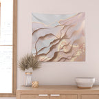 Rose Gold Sands Wall Tapestry Gallery Image 2