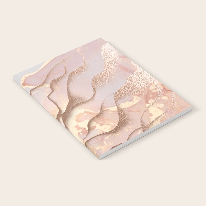 Rose Gold Sands Notebook Gallery Image 1