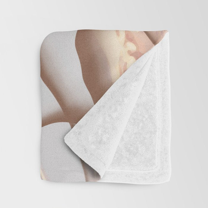 Rose Gold Sands Throw Blanket Gallery Image 3