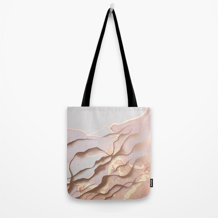 Rose Gold Sands Tote Bag Gallery Image 2