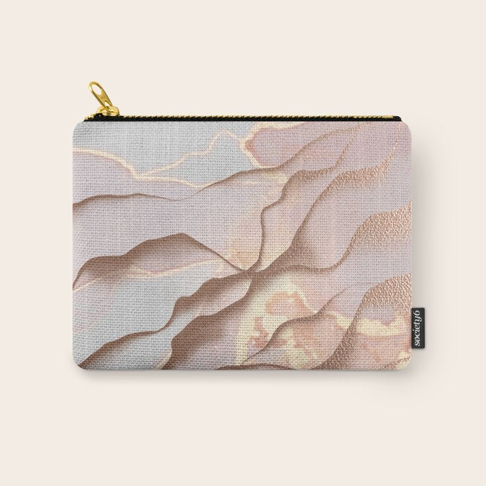 Rose Gold Sands Carry All Pouch Gallery Image 1