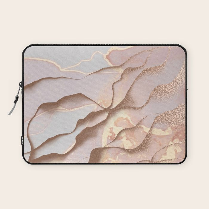 Rose Gold Sands Laptop Sleeve Gallery Image 1