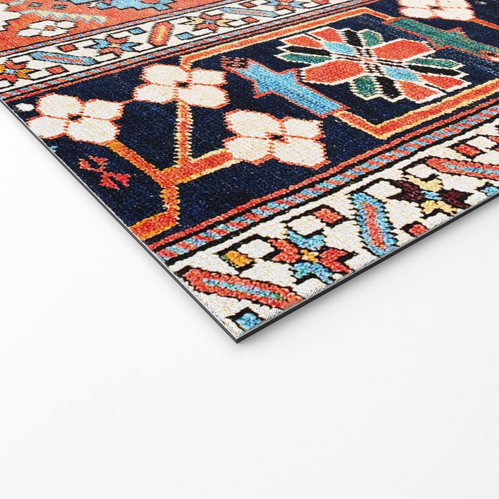 Shirvan East Caucasus Rug Print Welcome Mat Gallery Image 2