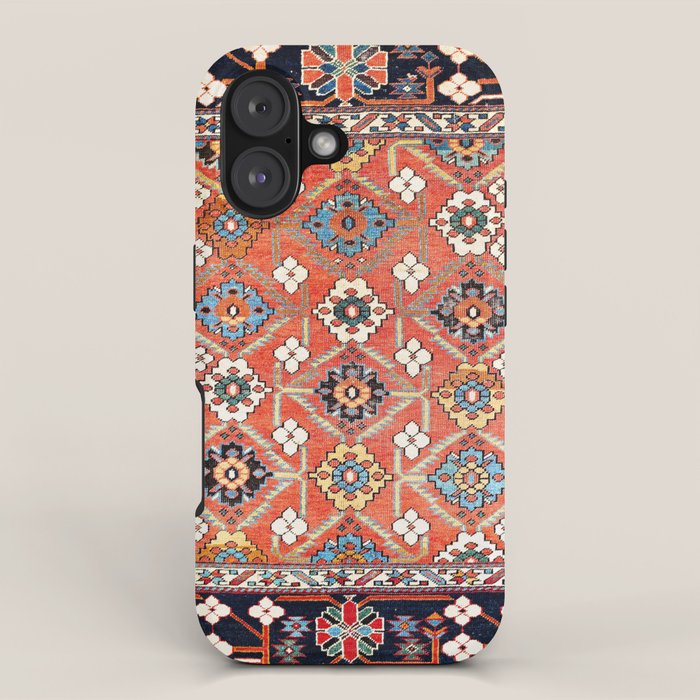 Shirvan East Caucasus Rug Print iPhone Case Gallery Image 1