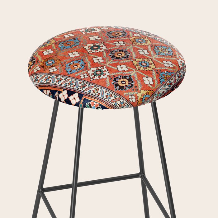 Shirvan East Caucasus Rug Print Stool Gallery Image 2