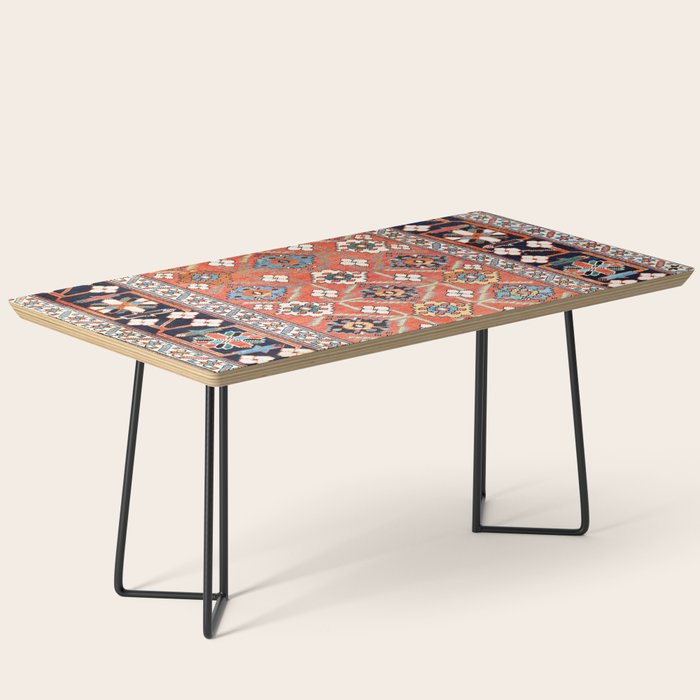 Shirvan East Caucasus Rug Print Coffee Table Gallery Image 1