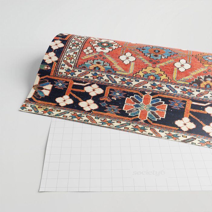 Shirvan East Caucasus Rug Print Wrapping Paper Gallery Image 2