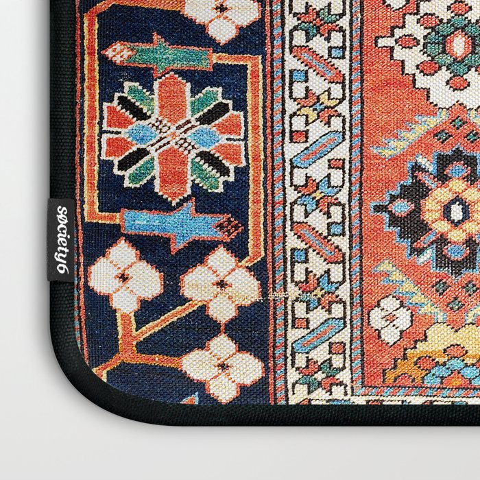 Shirvan East Caucasus Rug Print Laptop Sleeve Gallery Image 3