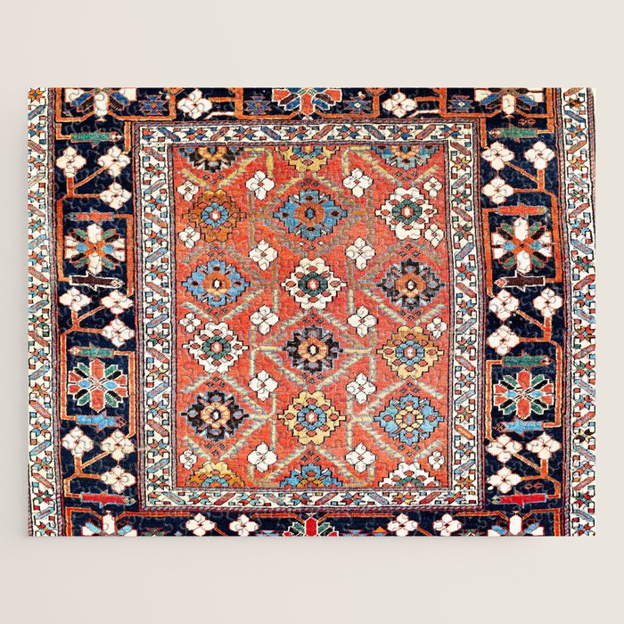 Shirvan East Caucasus Rug Print Jigsaw Puzzle Gallery Image 1