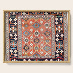 Shirvan East Caucasus Rug Print Serving Tray Gallery Image 1