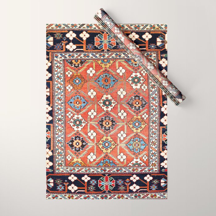 Shirvan East Caucasus Rug Print Wrapping Paper Gallery Image 1