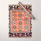 Shirvan East Caucasus Rug Print Wrapping Paper Gallery Image 1