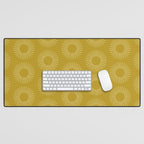 Minimalist Sunray Pattern XVI Desk Mat Gallery Image 1