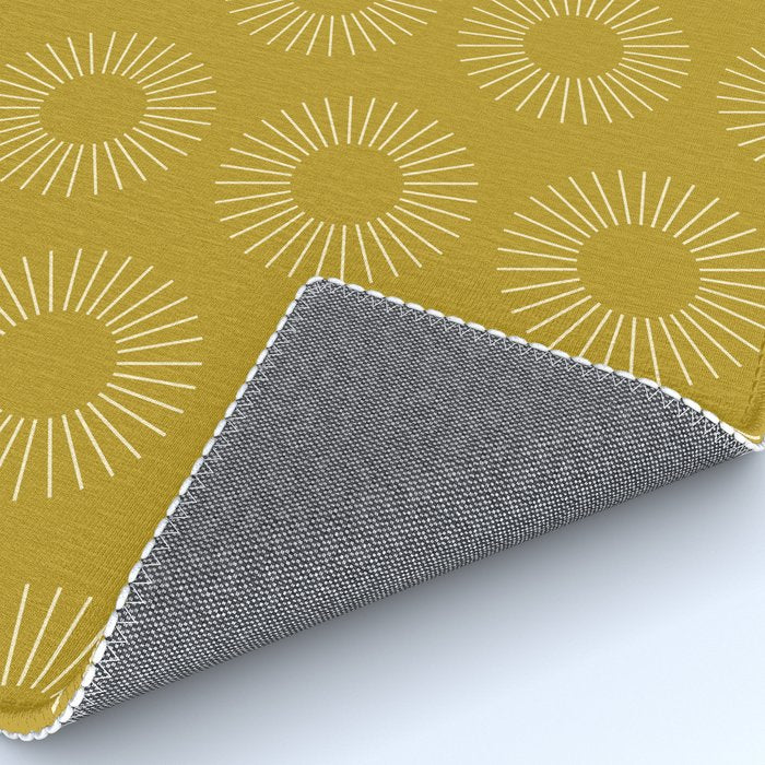Minimalist Sunray Pattern XVI Rug Gallery Image 4